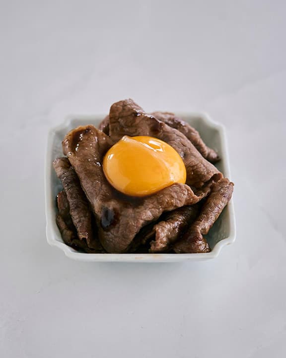 6月 and recipe山田英季｜お肉のすき焼き