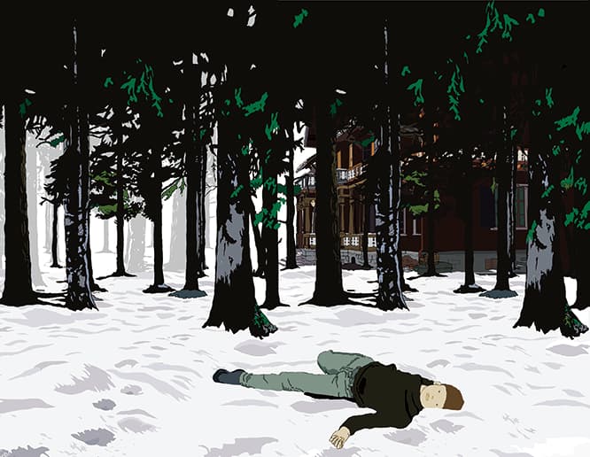 ビセンテ・ブランコ《無題（雪景色シリーズより）》2002年。©Vicente Blanco