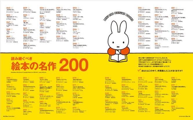 『完全保存版　読み継ぐべき絵本の名作200』発売中。