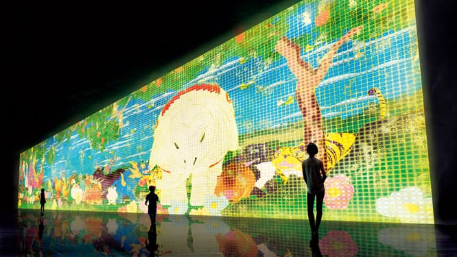 《Nirvana》2013年。伊藤若冲の絵をもとにしたアニメーション。
