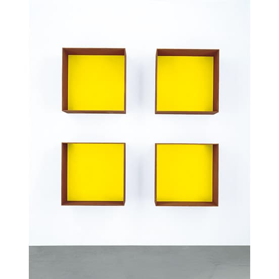 Donald Judd / Untitled, 1991 Art ©Judd Foundation. Licensed by VAGA, New York, NY; courtesy David Zwirner, New York/London　