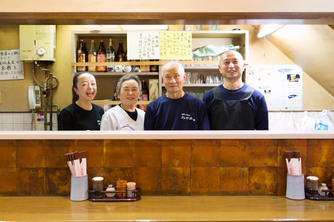 お母さんが完成させたおやまの牛たんの味。家族みんなで支えあい、創業から27年目をむかえた。
