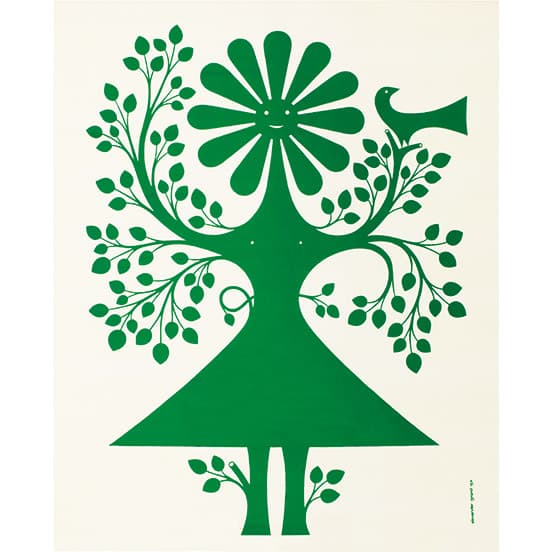 Daisy Face, Environmental Enrichment Panel # 3036, Alexander Girard for Herman Miller, 1971 ©Vitra Design Museum, Alexander Girard Estate
