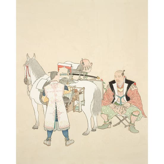 《野点馬圖》2008　©YAMAGUCHI Akira, Courtesy Mizuma Art Gallery