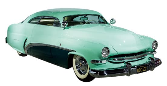 1951年のマーキュレー改造車（カスタム仕様）。