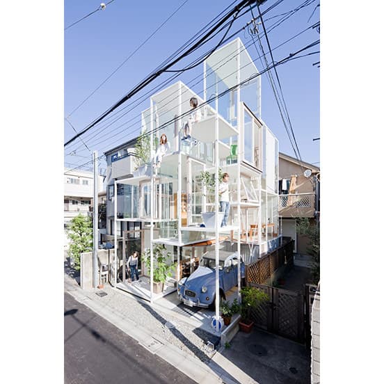 藤本壮介の〈House NA〉（2007-2011）。
©Iwan Baan
