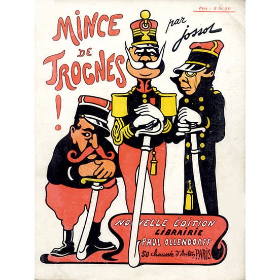 Henri-Gustave Jossot, album, Mince de trognes, 1896, Librairie P. ollendorff