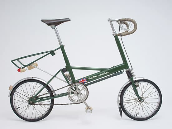 1970年コリン・マーチンが英国〜オーストラリア走破を達成した、特注品の《Moulton marathon》。