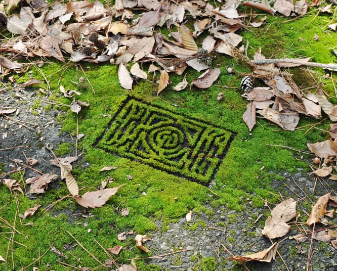 髙田安規子・政子《庭園迷路》2009年　タイプCプリント　26×34cm