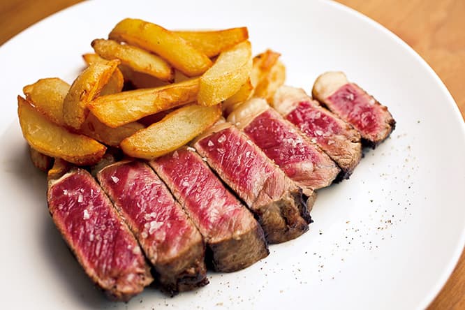 「熟成牛のサーロイン」6,500円〜