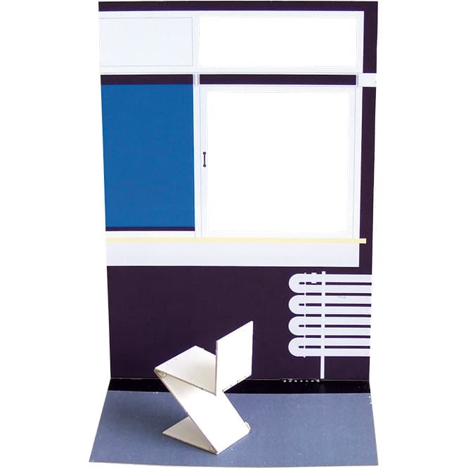 G・リートフェルト《ジグザグチェア》