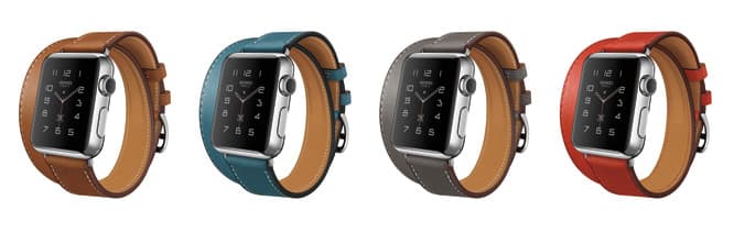 バンドはドゥブルトゥール、シンプルトゥール、カフとケースは38mm、42mmの組み合わせ。シンプルトゥール38mmステンレススティールケース138,000円〜。　©Hermès