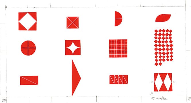 絵本『両方同じ（C’est égal）』 の原画（2013）。