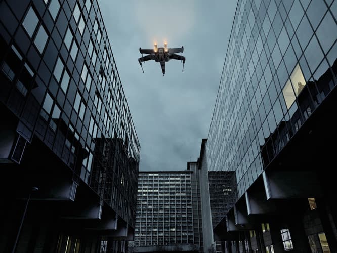 Dark Lens, X-Wing &amp; Vader, Lille, 2007