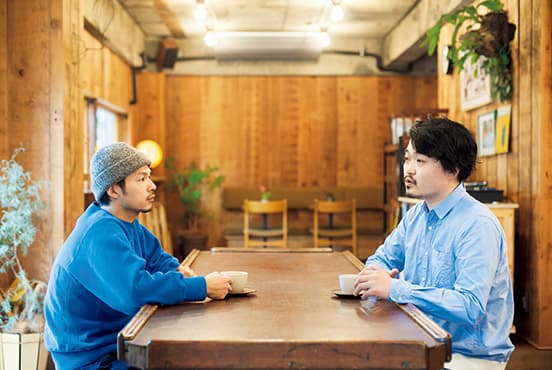内沼さんと松島さんが語る、コーヒーと映画と本の話。