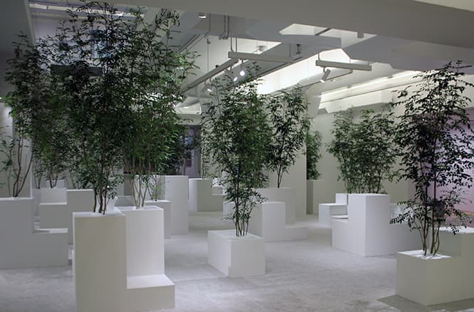 藤本壮介《森／建築》2015年　展示風景