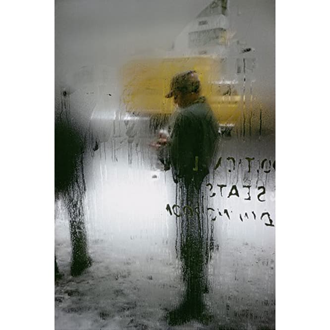 《雪》1960年 発色現像方式印画 ソール・ライター財団蔵　(c)Saul Leiter Estate