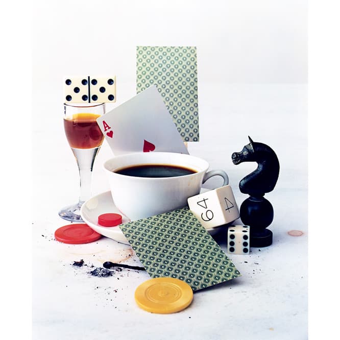 Irving Penn / After-Dinner Games, New York, 1947 ©Condé Nast