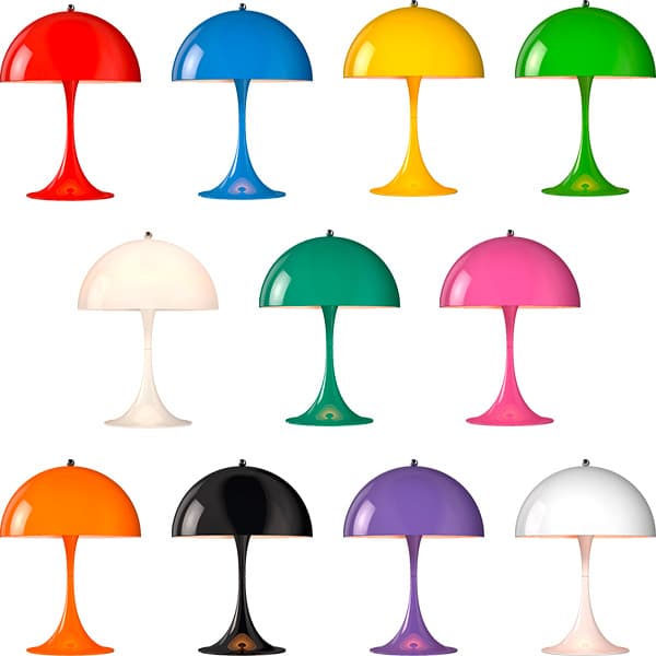 パントンの原案に忠実な素材選び。小さな〈パンテラ〉は全11色！