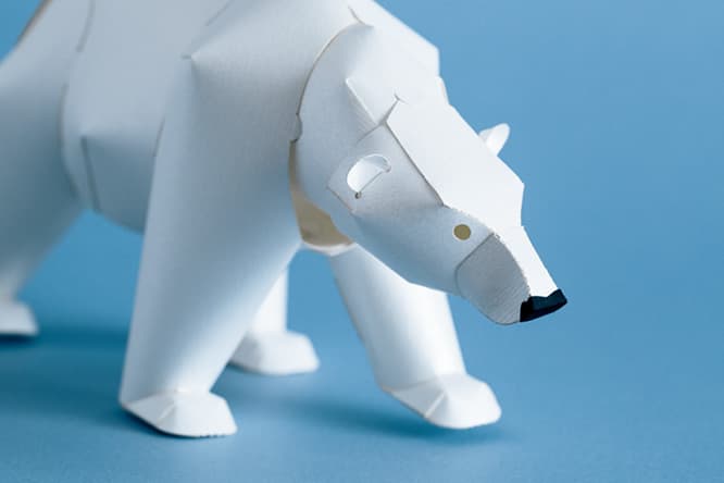 近くで見てもリアル！　紙の動物園、開園です。