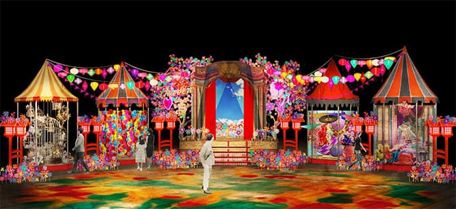 蜷川実花《Tokyo Followers 1（仮）》六本木ヒルズ アリーナイメージ