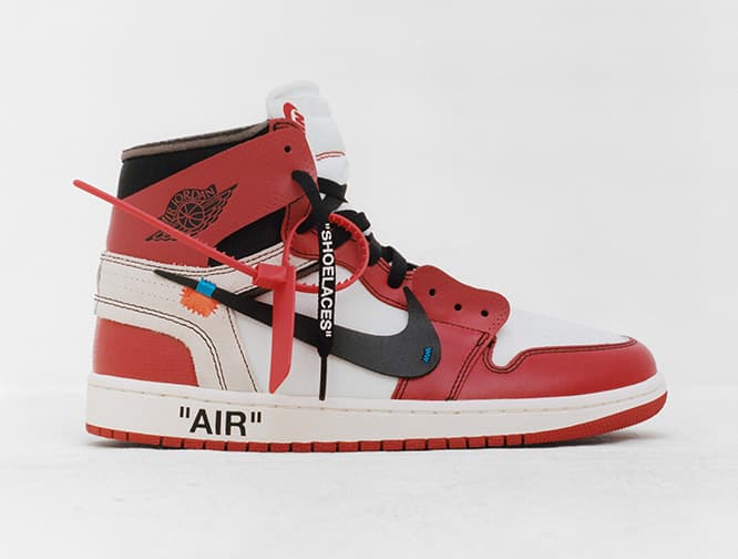 「REVEALING」エア ジョーダン x Virgil Abloh 20,520円（税込）。