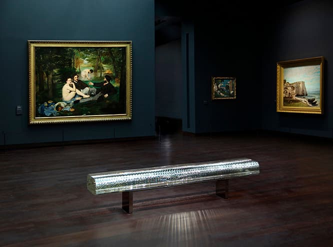 《Water Block》2002年　パリ・オルセー美術館