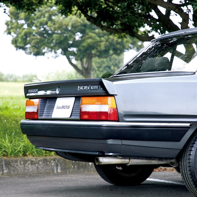 取材車はリアスポイラーなどでスポーティーな雰囲気を強調した1984年登場のGTI。