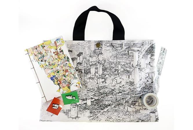 山口晃×〈銀座蔦屋書店〉のコラボグッズが発売。