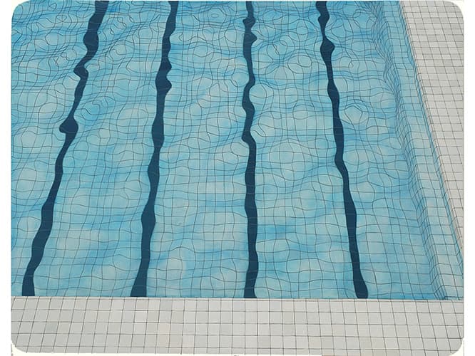 アドリアナ・ヴァレジョン「スイミングプール」2005年　(c) Adriana Varejaõ（後期出品）