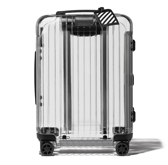 〈RIMOWA〉×〈OFF-WHITE〉話題の“透明スーツケース”限定発売！