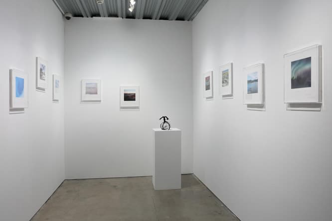 透明な絵画!? 宮永愛子の個展がはじまりました。
