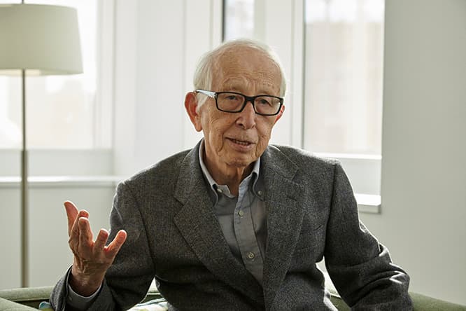 山下めぐみのロンドン通信｜槇文彦をロンドンで直撃。90歳の巨匠が次世代に伝えたいメッセージとは？