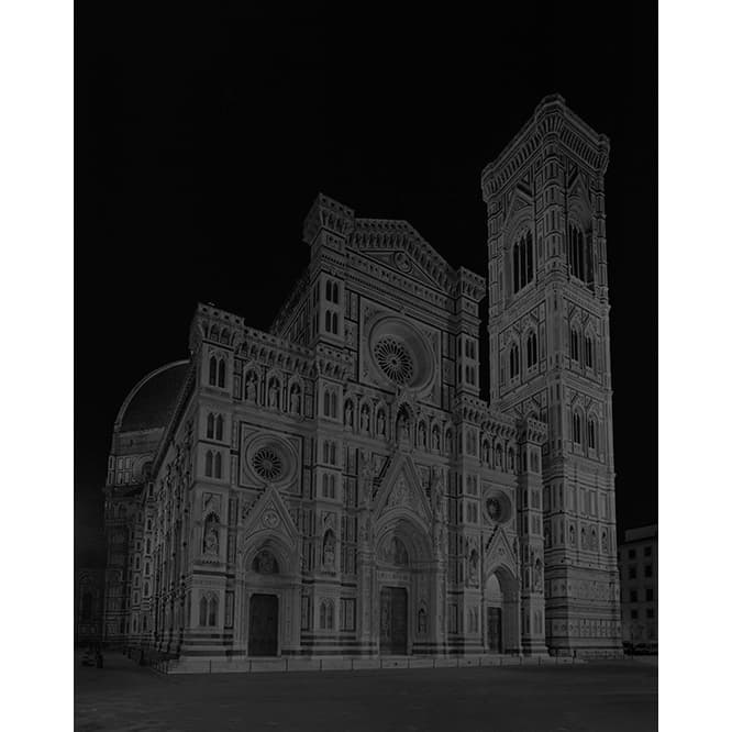 杉本博司 《フィレンツェ大聖堂》2016年。(c) Hiroshi Sugimoto, Cortesy of Gallery Koyanagi