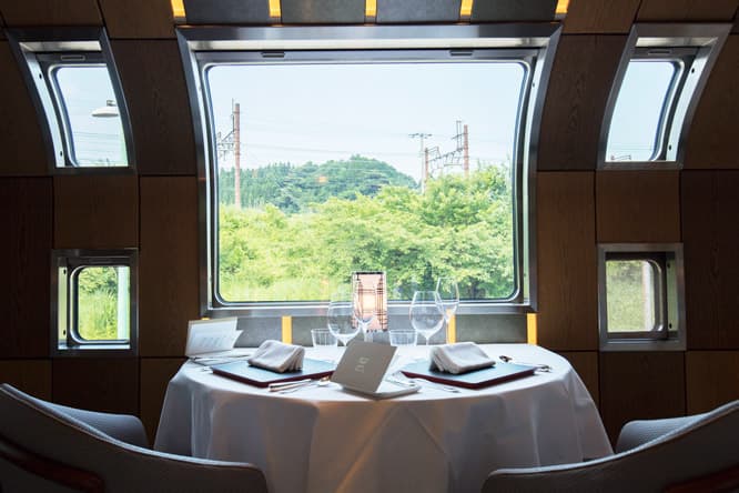 合わせるお酒も東北各地や北海道のものを中心にセレクトした。
