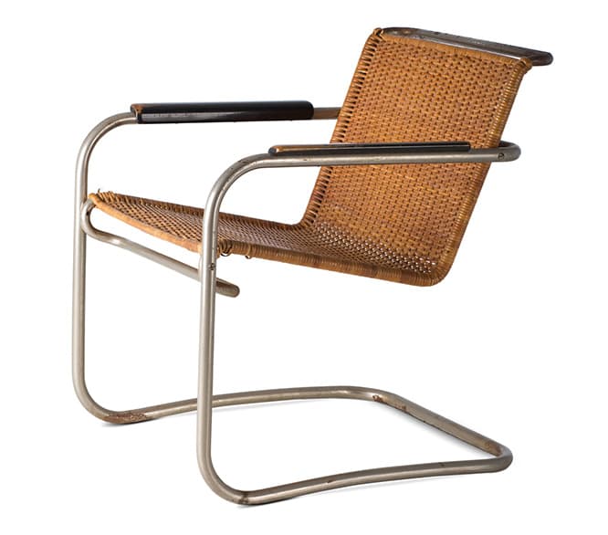 Anton Lorenzによる肘掛付きチェア »KS41g«, 1929/30, (Deutsche Stahlrohrmöbel)  (c) Vitra Design Museum,Foto: Jürgen HANS