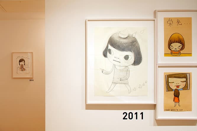 奈良美智の30年を、村上隆主宰のギャラリーで観て思うこと、いろいろ。