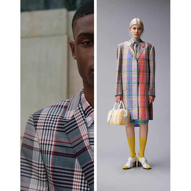 カプセルコレクション『THOM BROWNE DOES MADRAS』。

