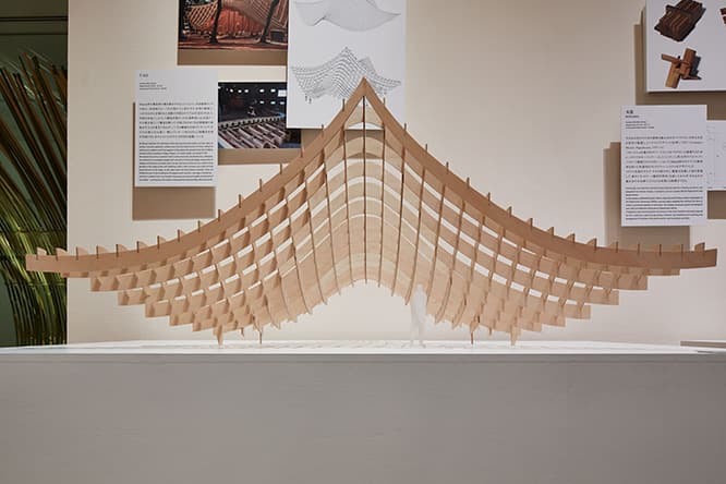 素材から隈研吾の建築をひもとく個展がスタート！