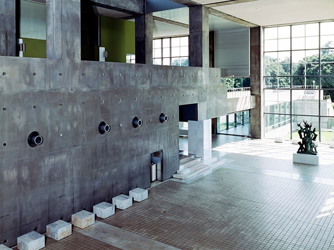 群馬県立近代美術館（1974）　photo_Yasuhiro Ishimoto