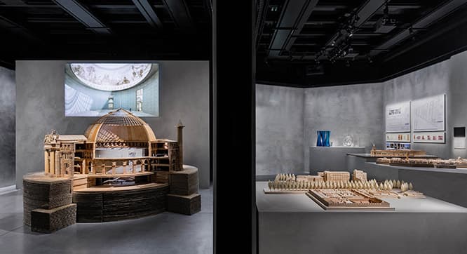 『Tadao Ando. The Challenge』会場風景。　photo_Delfino Sisto Legnani e Marco Cappelletti