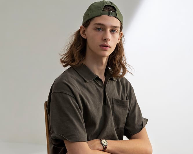オーバーサイズポロシャツ 1,990円（XS-4XL、3色展開 ）、XS、XXL-4XLはユニクロオンラインストアでのみ展開。