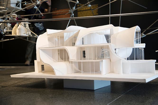 台湾に計画されていた個人住宅〈Architecture Farm〉案。