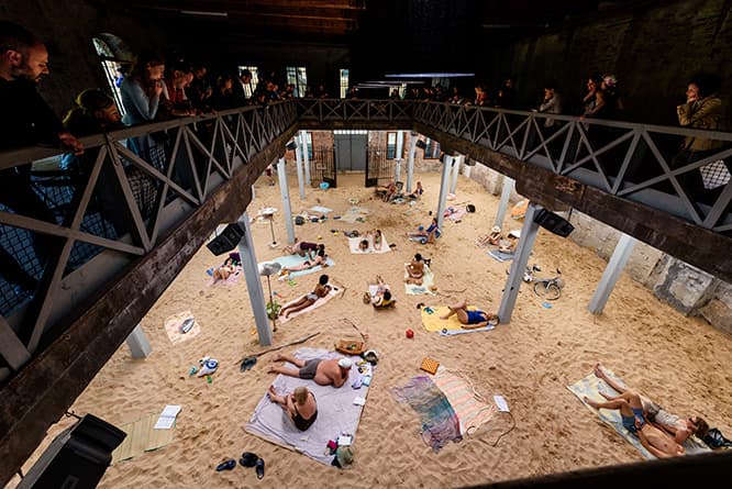 Pavilion of LITHUANIA, Sun &amp; Sea (Marina)　Photo by Andrea Avezzù  Courtesy: La Biennale di Venezia