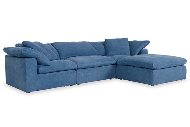 《LUSCIOUS SECTIONAL SOFA（OLD LOOM OCEAN）SET》745,000円。