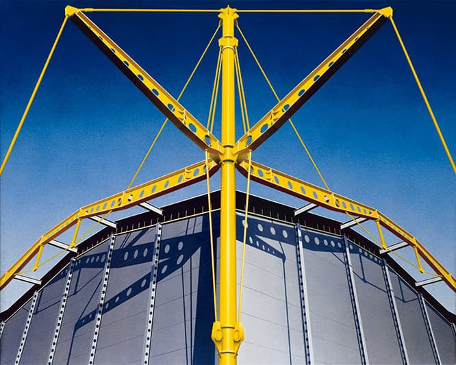 フォスター設計の〈旧ルノー・センター〉（1982）。©Foster + Partners, Ian Lambot