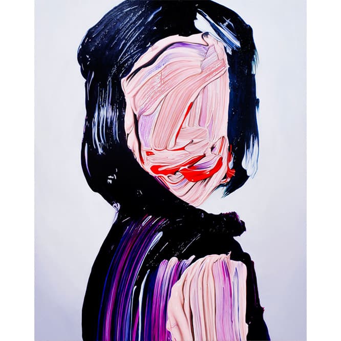 《絵画のための絵画 006》2015年｜パネルに油彩｜91.0×72.7cm｜個人蔵
