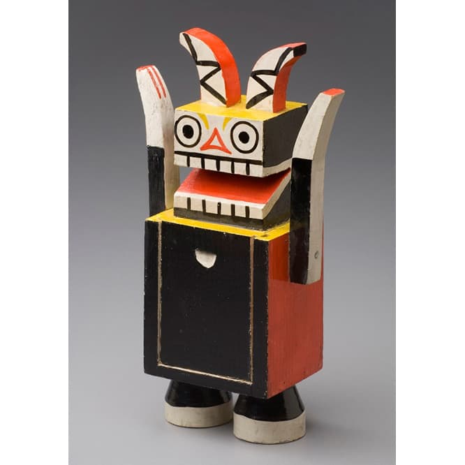 ヴァーツラフ・シュパーラ　小箱《悪魔》 1921年 チェコ国立プラハ工芸美術館蔵　Collection of The Museum of Decorative Arts in Prague