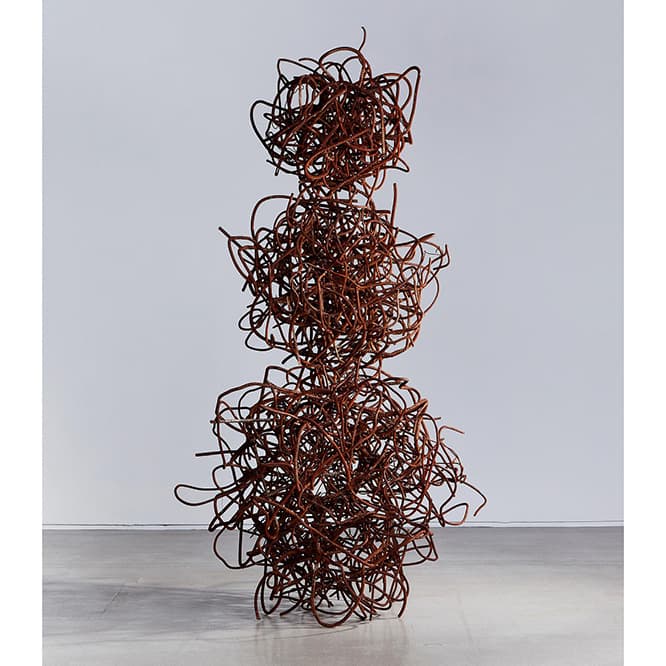 《Blooming matrix》　steel structure, rebar Clump