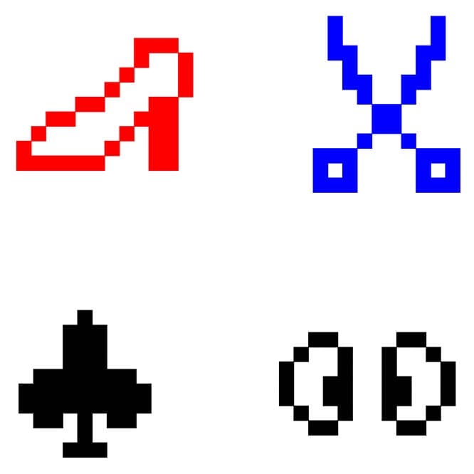 栗田穣崇によるNTTドコモの絵文字。　© NTT DOCOMO, INC